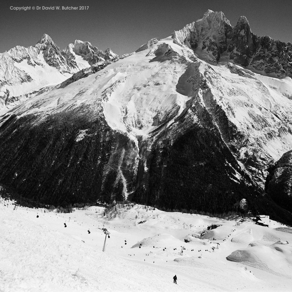 Chamonix, Flegere View to Aiguille Verte, France - Dave Butcher