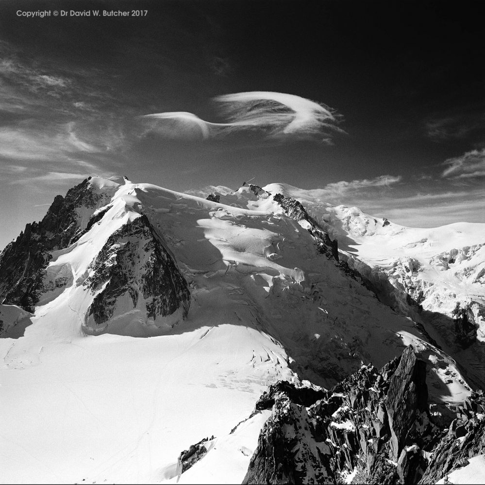 Chamonix, Mont Blanc Summer Clouds, France - Dave Butcher