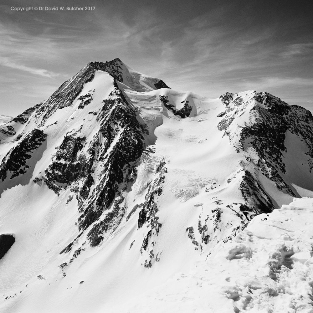 Les Arcs, Mont Pourri From Aiguille Rouge, Vanoise France - Dave Butcher