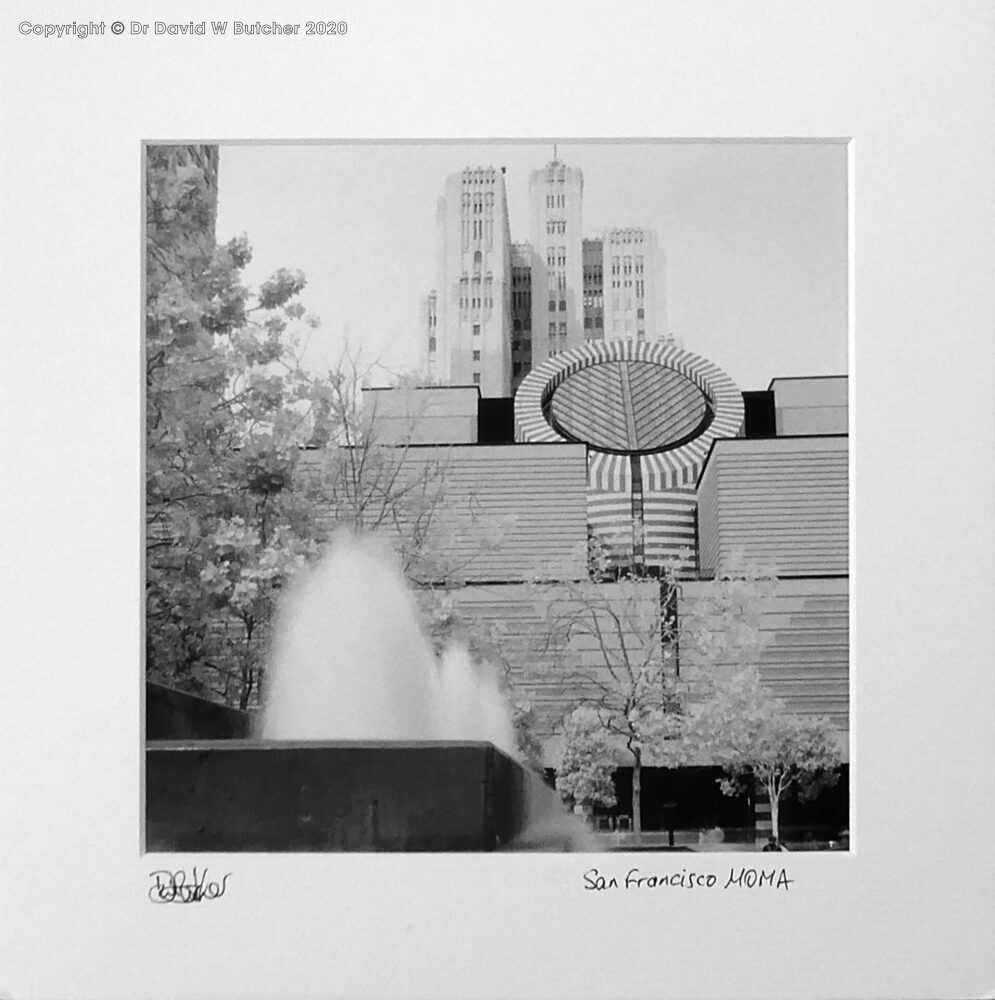 USA, San Francisco Museum of Modern Art 20x20cm - Dave Butcher