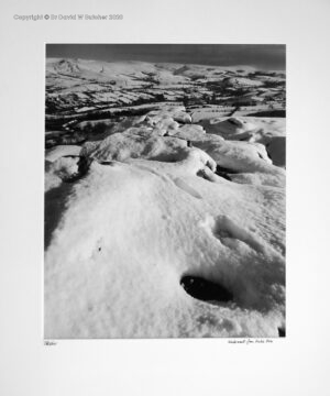 View from Eccles Pike to Kinderscout between Whaley Bridge and Chapel-en-le-Frith, Peak District.