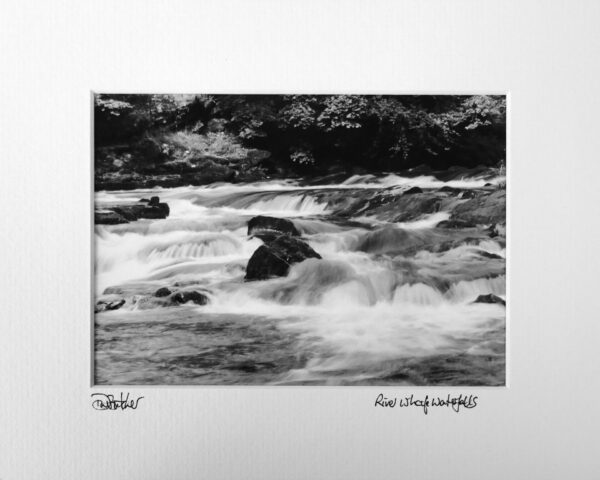 England, Yorkshire River Wharfe Waterfalls in Wharfedale near Grassington